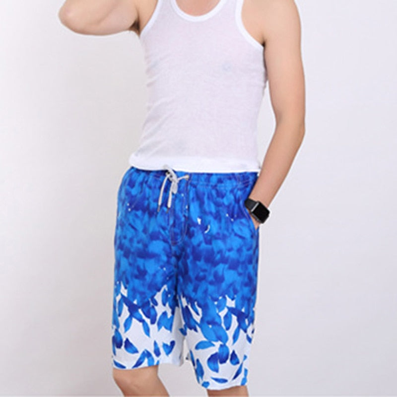 Men's Summer Casual Elastic Shorts | Plus Size