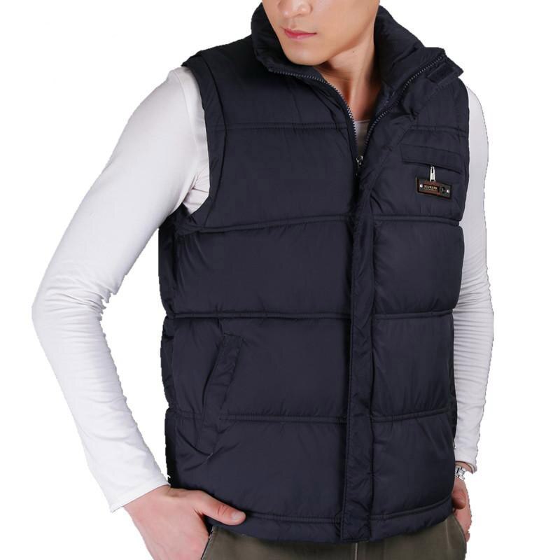 Men's Winter Casual Warm Vest | Plus Size