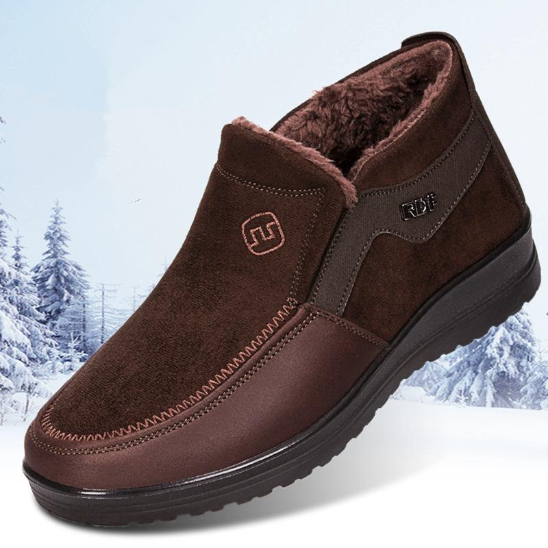 Men's Winter Warm Boots | Plus Size