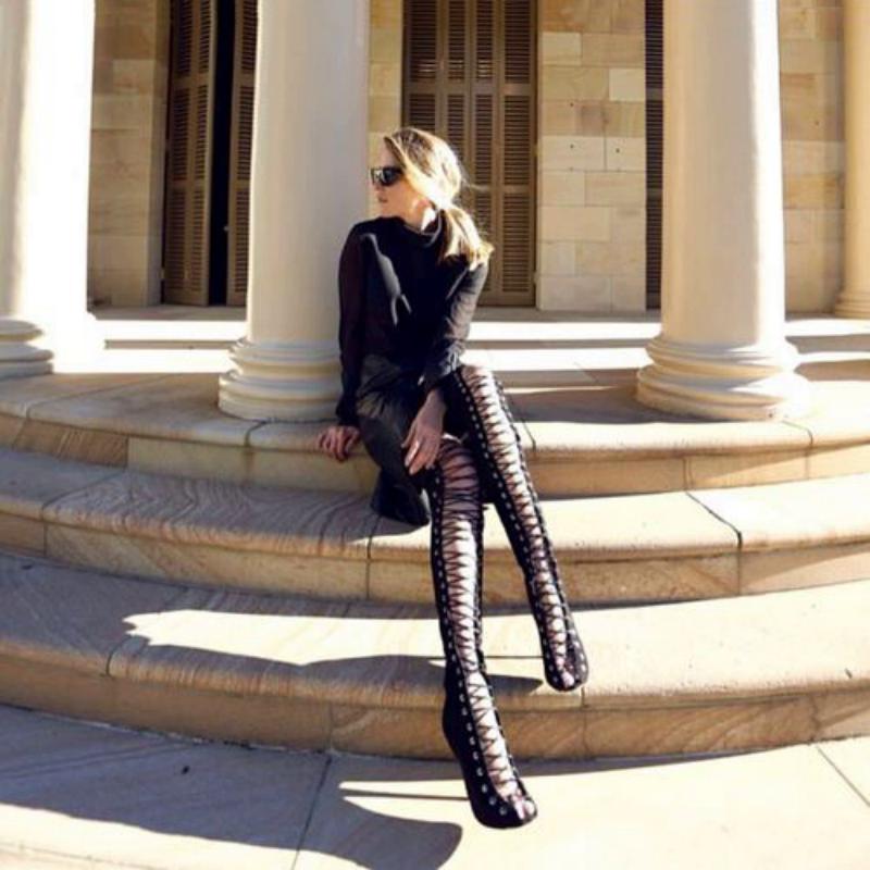 Women's High Boots With Thin Heels