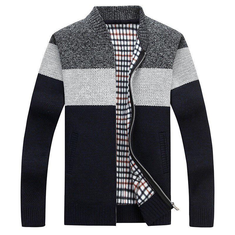 Men's Autumn/Winter Cashmere Sweater With Zipper