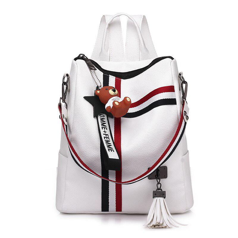 Women's Backpack With Tassel | Women's Shoulder Bag