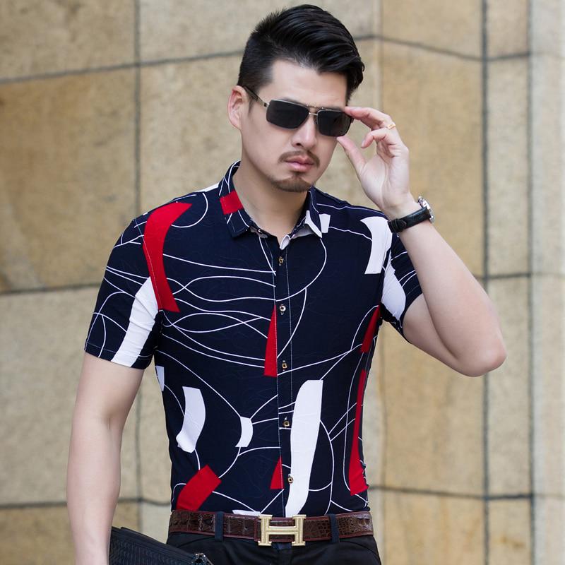 Men's Summer Casual Short Sleeved Shirt | Plus Size