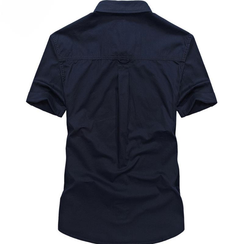 Men's Summer Short Sleeved Shirt | Plus Size