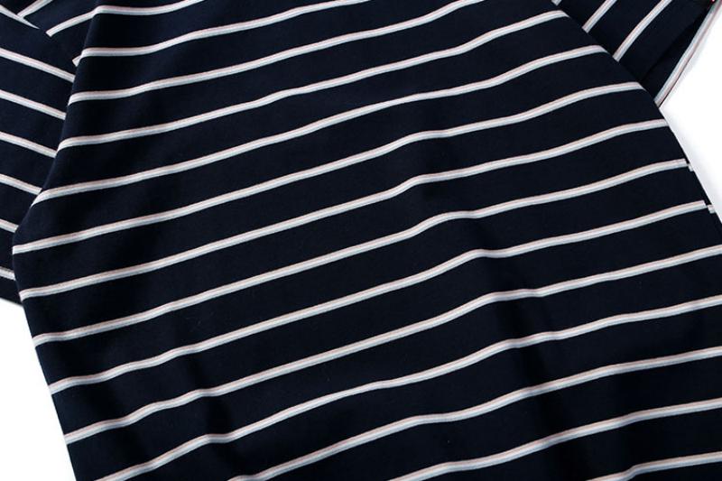 Men's/Women's Summer Casual Striped T-Shirt