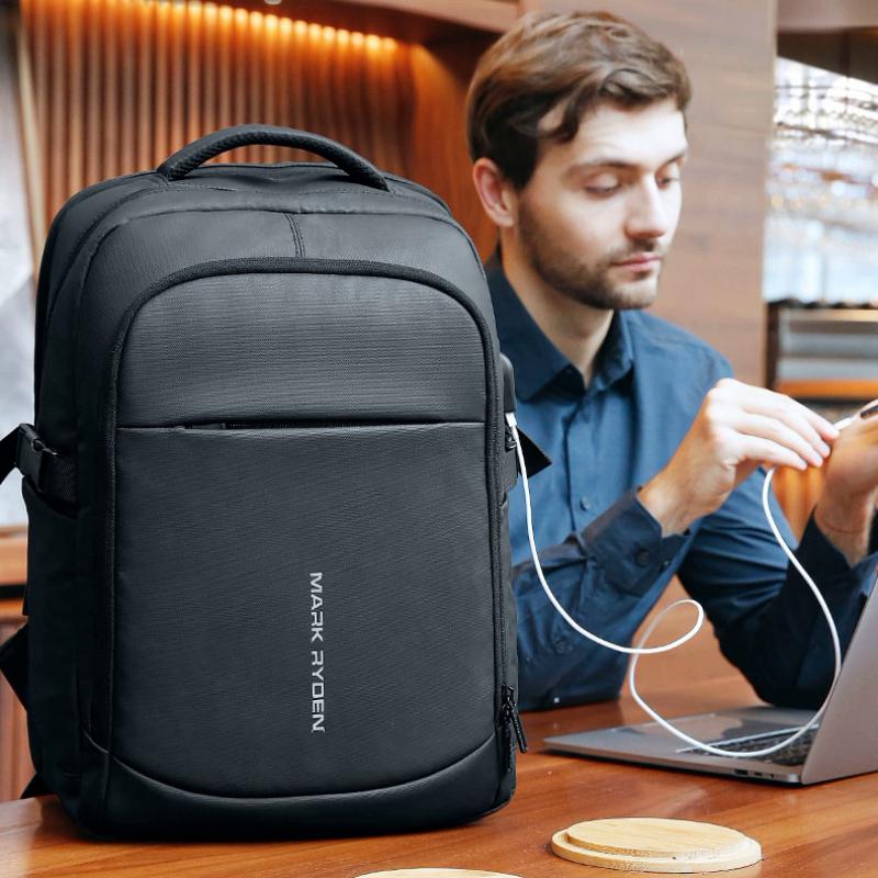 Men's Multifunctional Backpack For 15.6 Inch Laptop