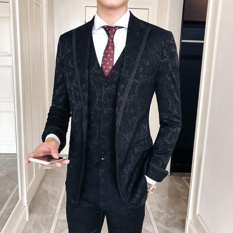 Men's Wedding Fitted Suit