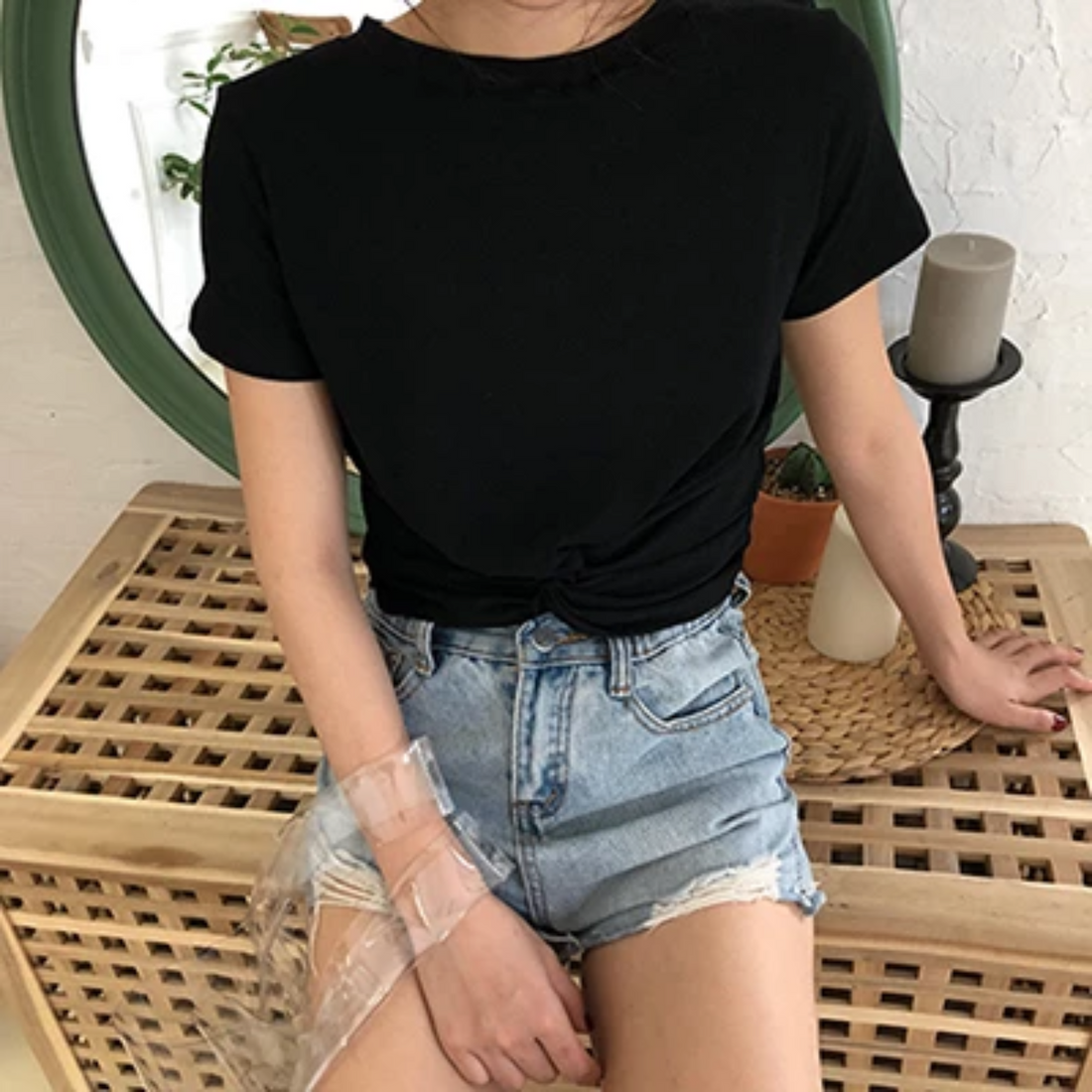 Women's Summer Casual Cotton O-Neck Short-Sleeved T-Shirt