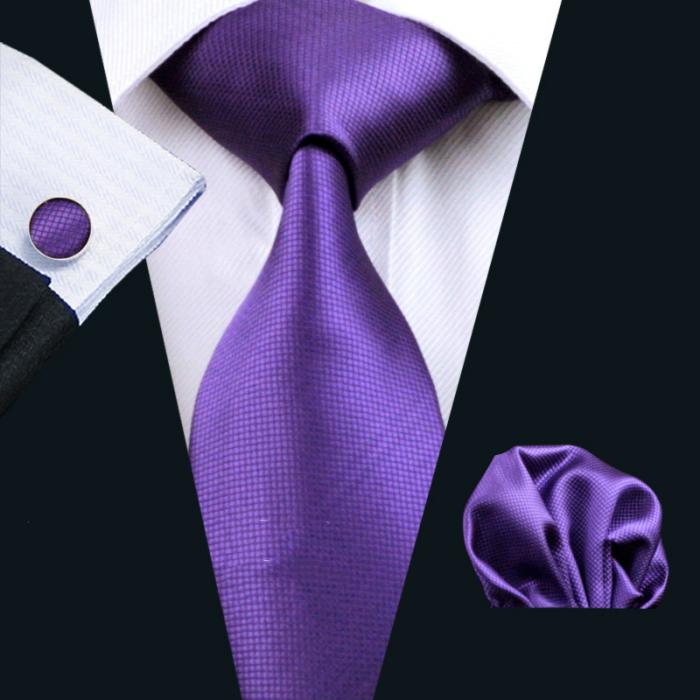 Men's Wedding Silk Tie | Tie & Cufflinks