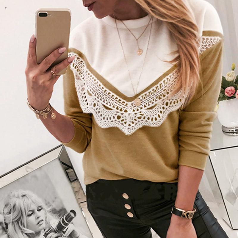 Women's Spring/Autumn Long-Sleeved Loose Knitted Pullover