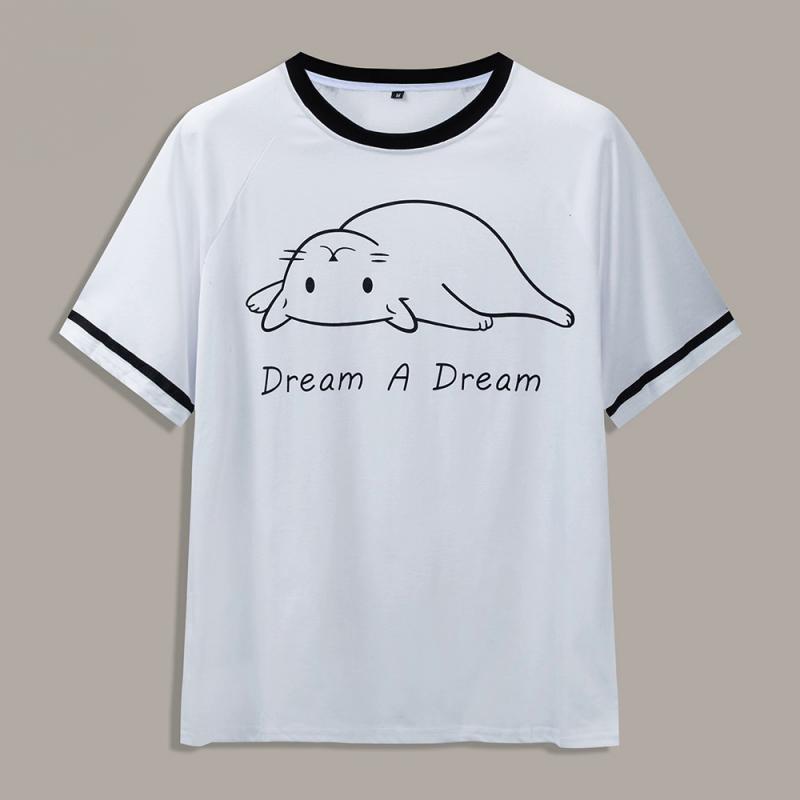 Men's Summer Casual Cotton T-Shirt "Dream A Dream"
