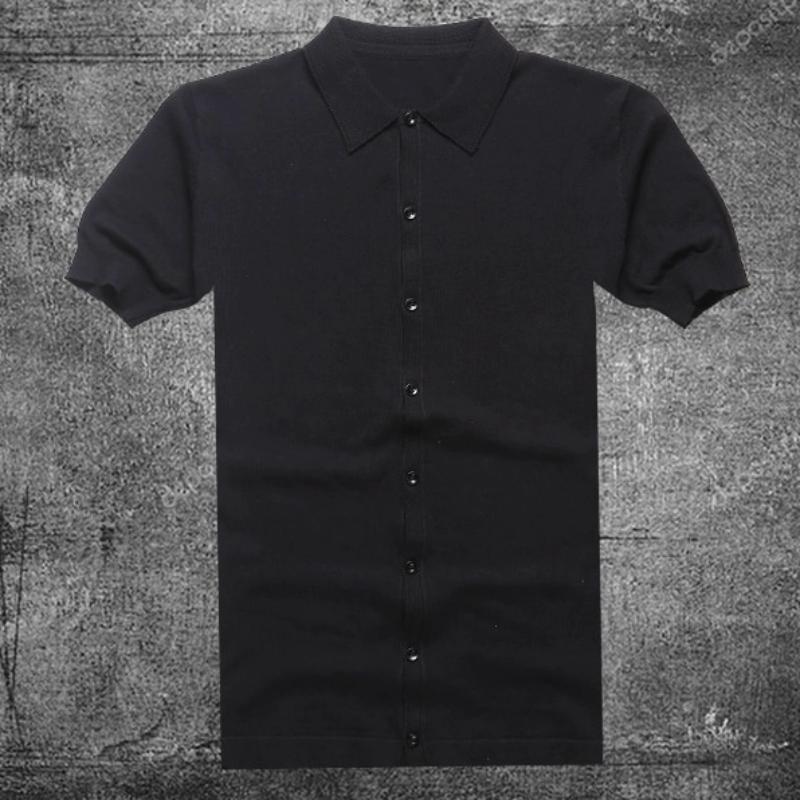 Men's Summer Cotton Short Sleeved Shirt | Plus Size