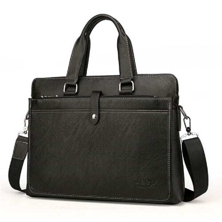 Men's Leather Briefcase For 14 Inches Laptop
