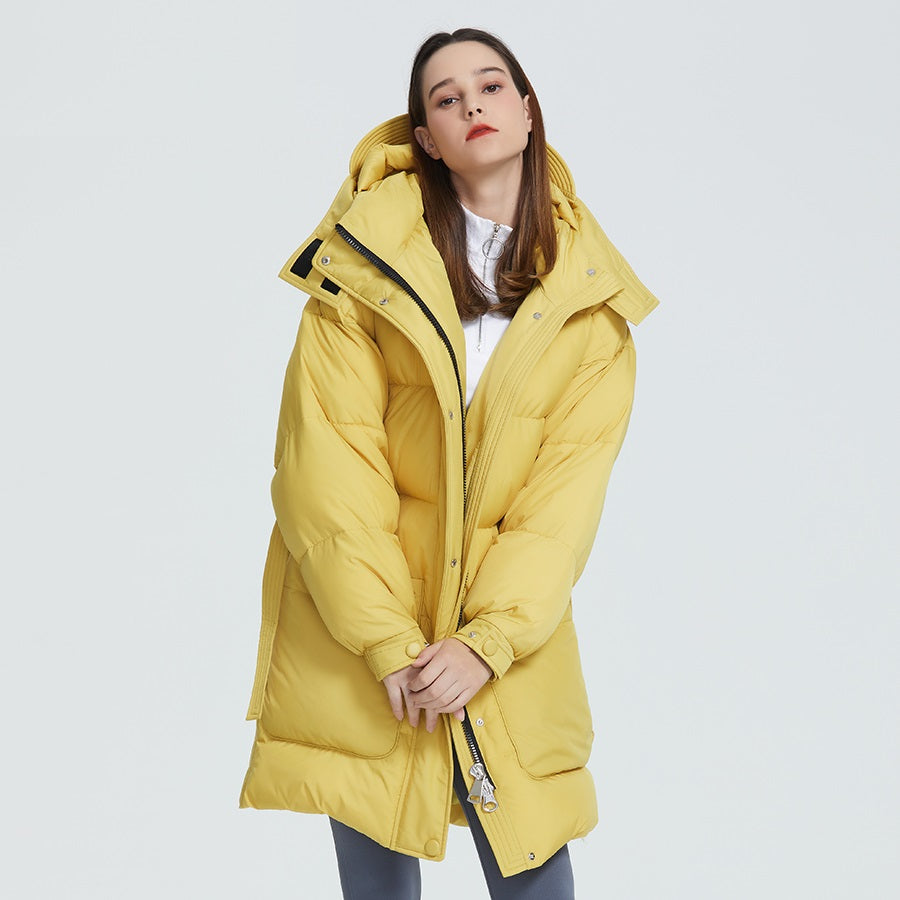 Women's Winter Casual Loose Parka With Pockets
