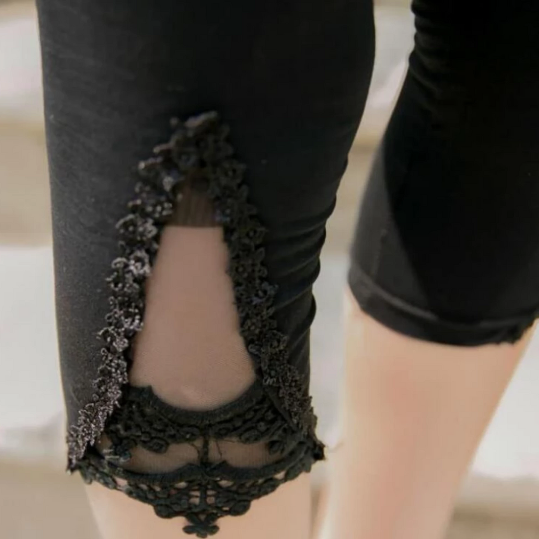 Women's Summer Casual Elastic Mid-Waist Cotton Leggings