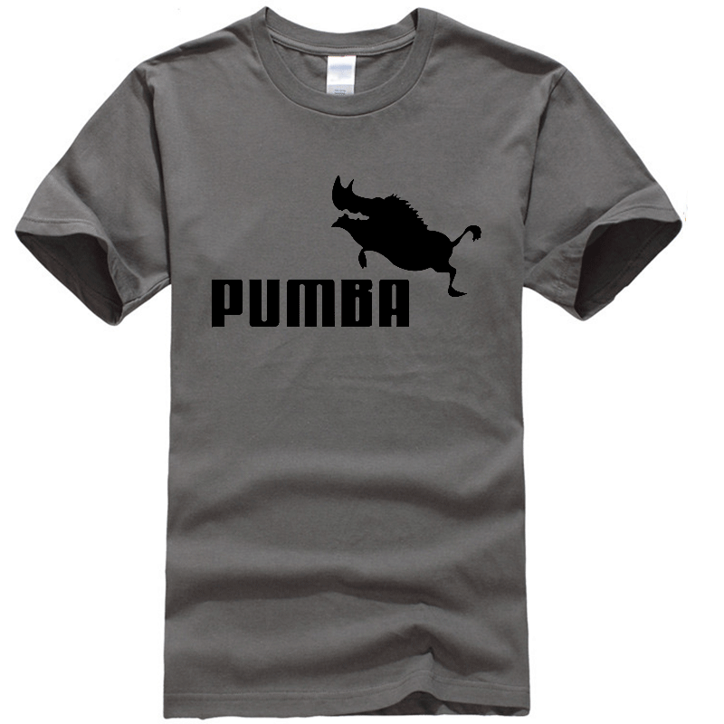 Men's Summer Casual Cotton T-Shirt "Pumba"