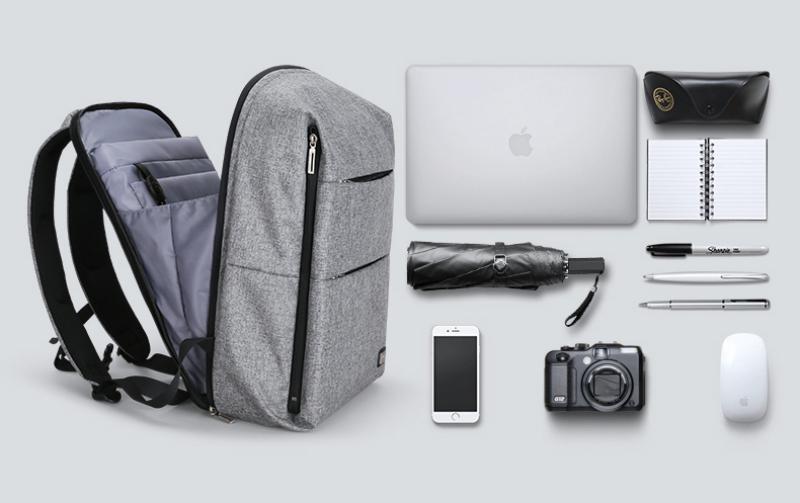Men's Casual Backpack For 15.6 Inch Laptop