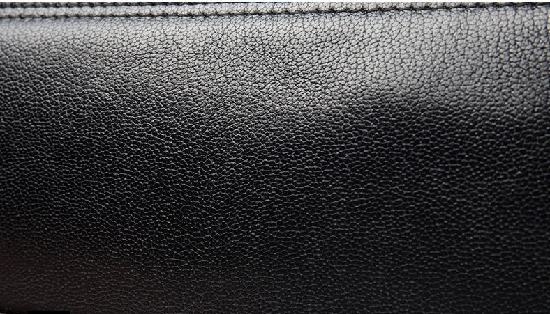 Men's Genuine Leather Long Soft Wallet