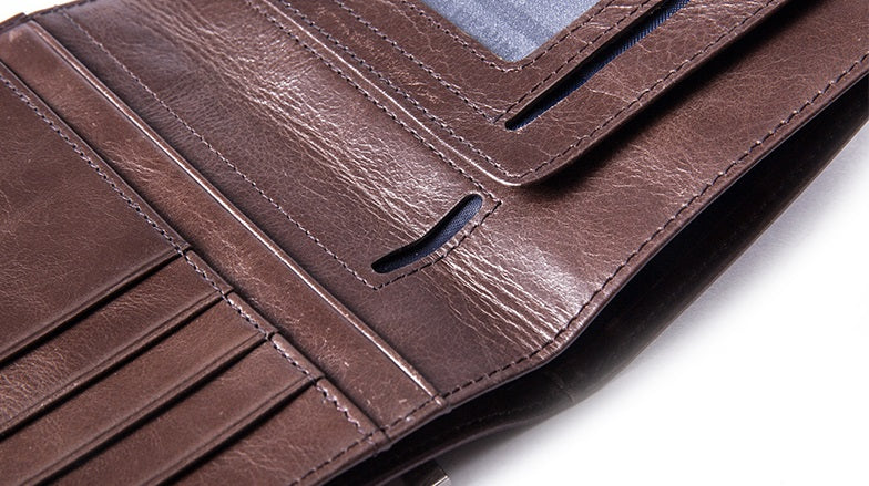 Men's Genuine Leather Wallet | Passport Cover