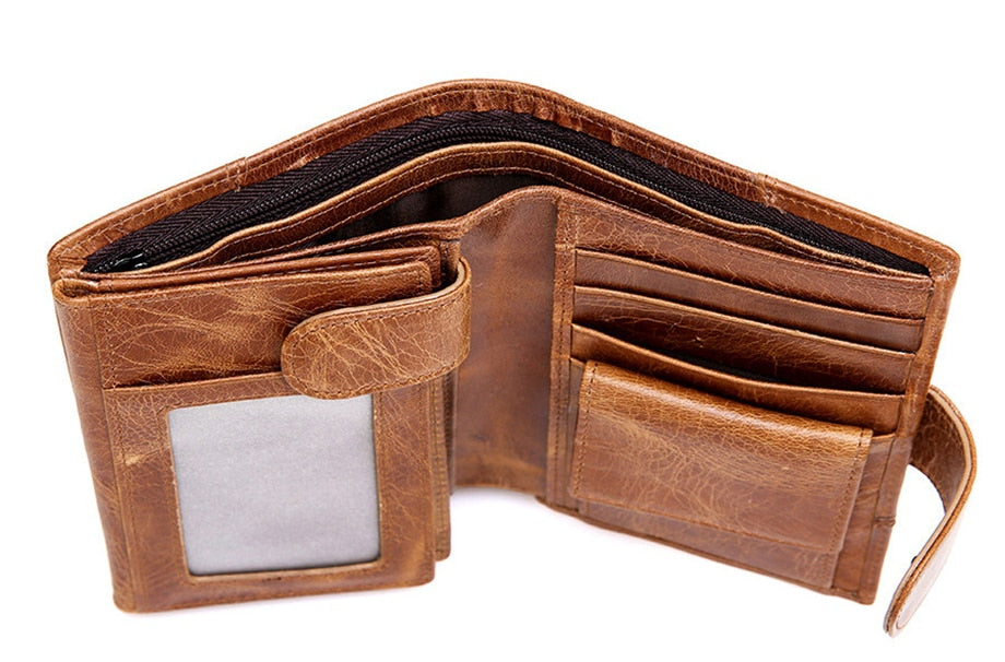 Men's Leather Pocket Wallet