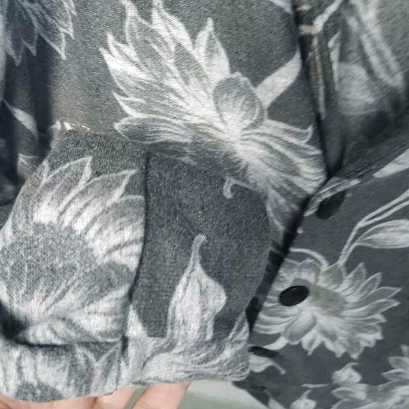 Men's Autumn Thin Blazer With Floral Print