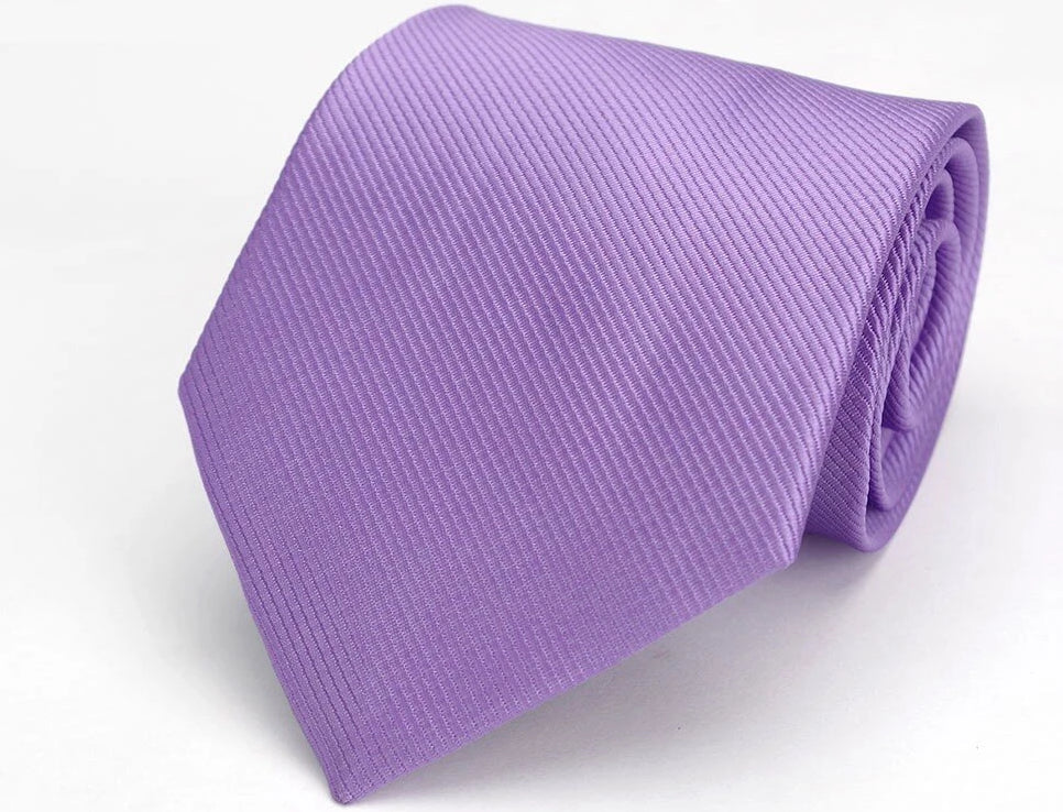 Men's Solid Colored Tie