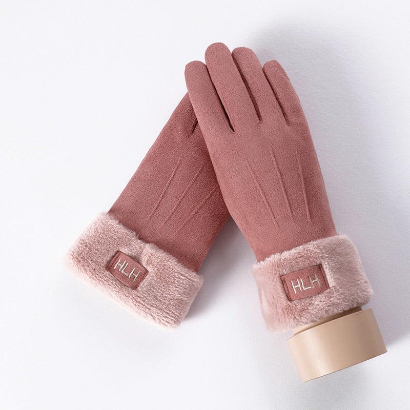 Women's Winter Warm Cashmere Gloves | Touch Screen Gloves