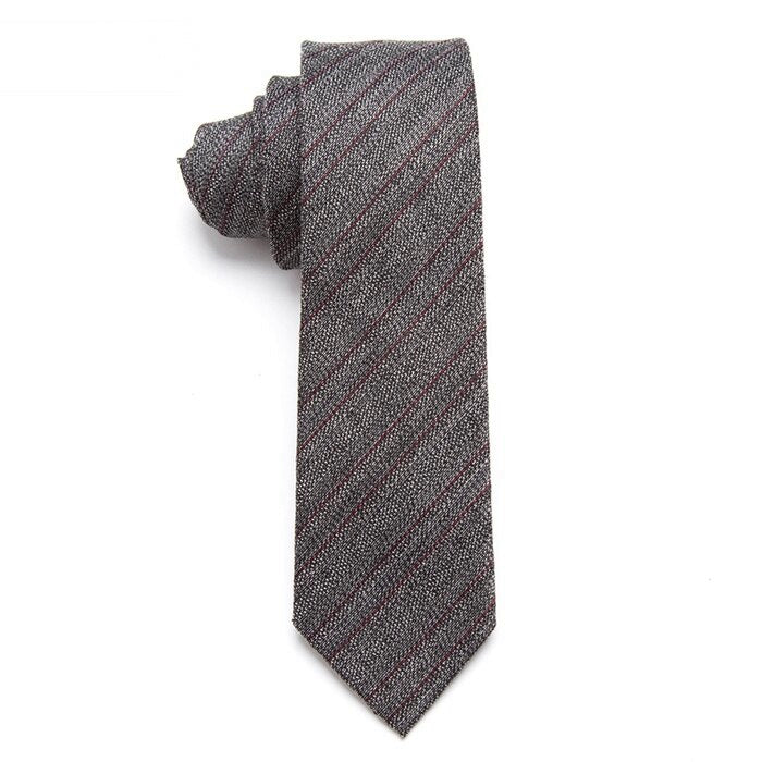Men's Cotton Thin Tie With Print