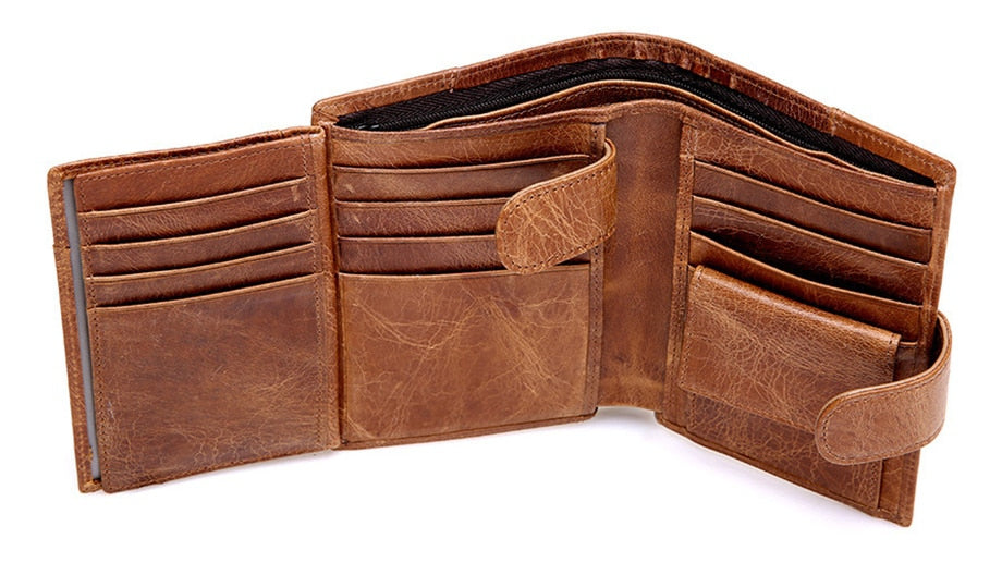 Men's Leather Pocket Wallet