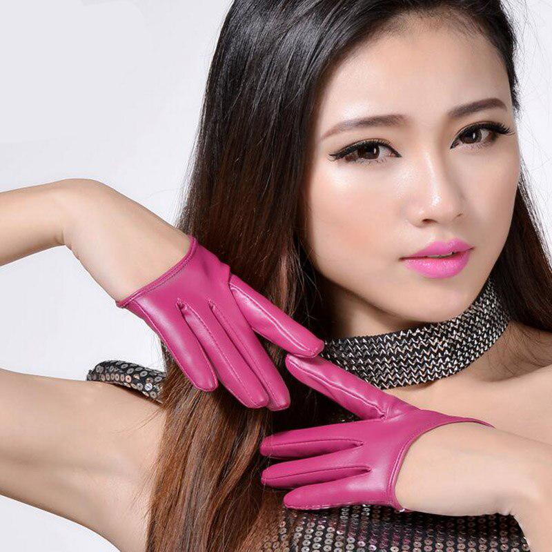 Women's Leather Full Fingered Gloves