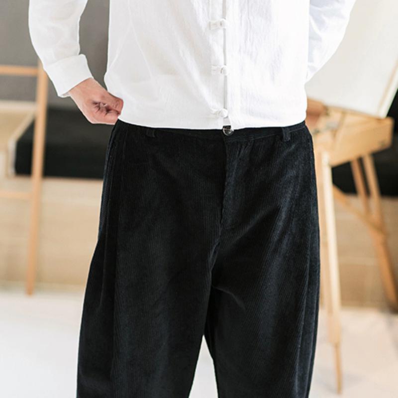 Men's Autumn Casual Cotton Harem Pants