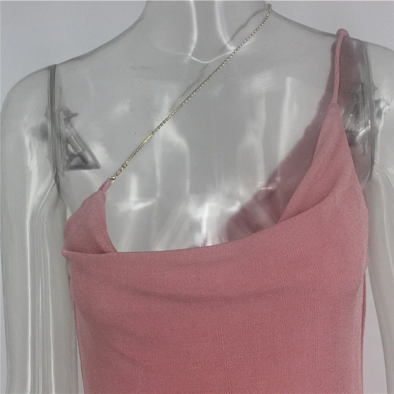 Women's Slim Polyester Backless V-Neck Bodysuit