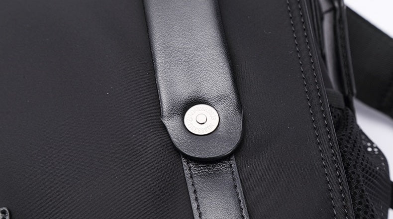 Men's Cotton Waterproof Shoulder Bag