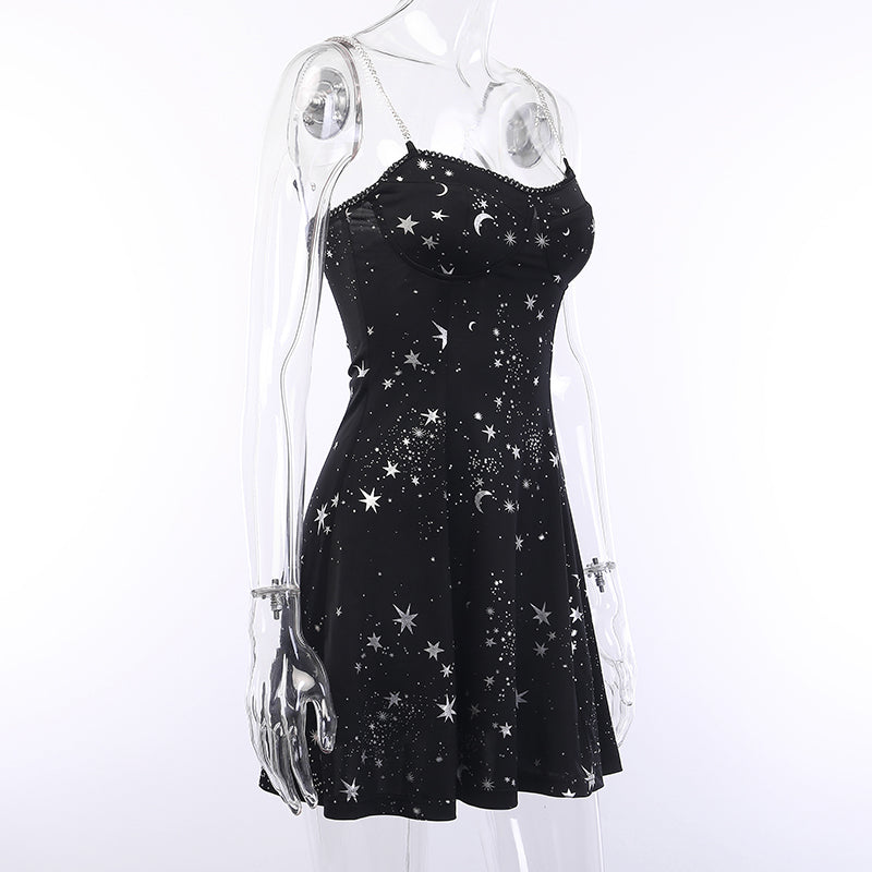 Women's Summer Casual Printed Sleeveless Dress