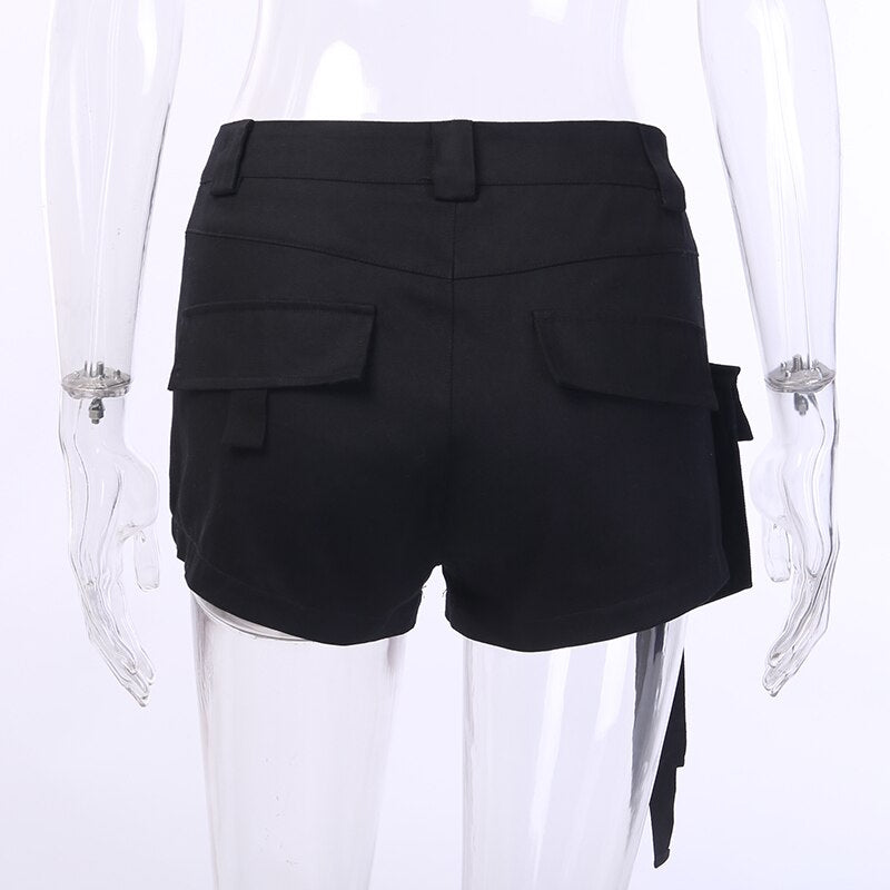 Women's Summer Casual High Waist Shorts With Pockets