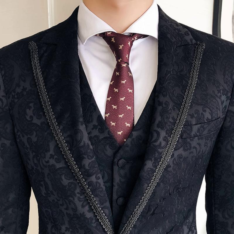 Men's Wedding Fitted Suit