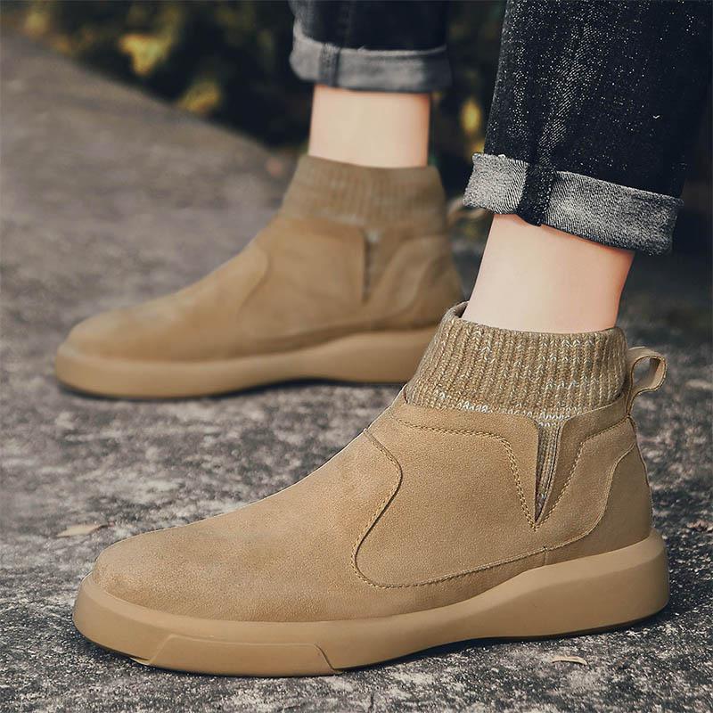 Men's Winter Warm Leather Boots