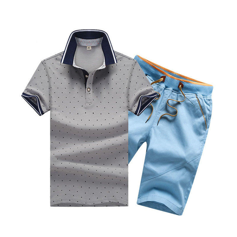 Men's Summer Tracksuit | Polo And Shorts
