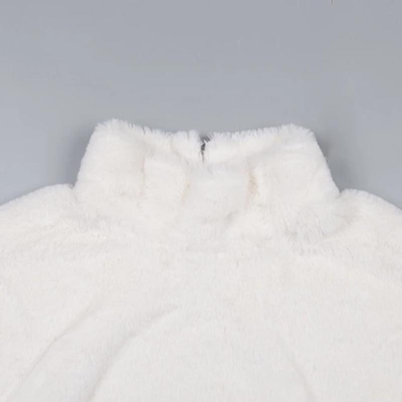 Women's Autumn/Winter Warm Plush Loose Soft Pullover