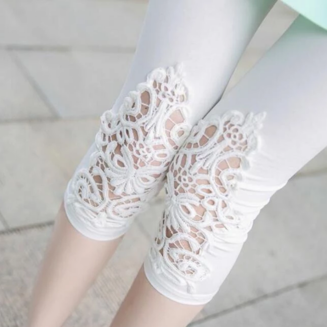Women's Summer Casual Elastic Mid-Waist Cotton Leggings