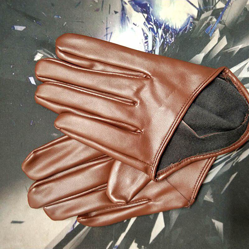 Women's Leather Full Fingered Gloves