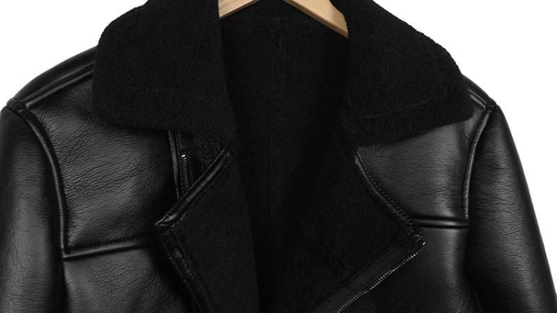 Men's Casual Warm Leather Jacket