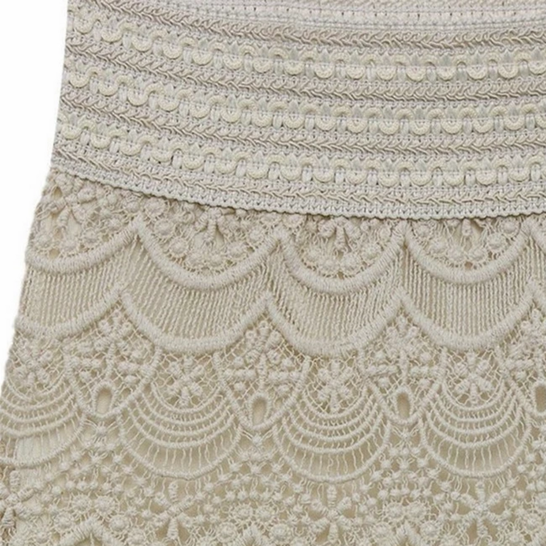 Women's Lace High-Waist Bodycon Skirt