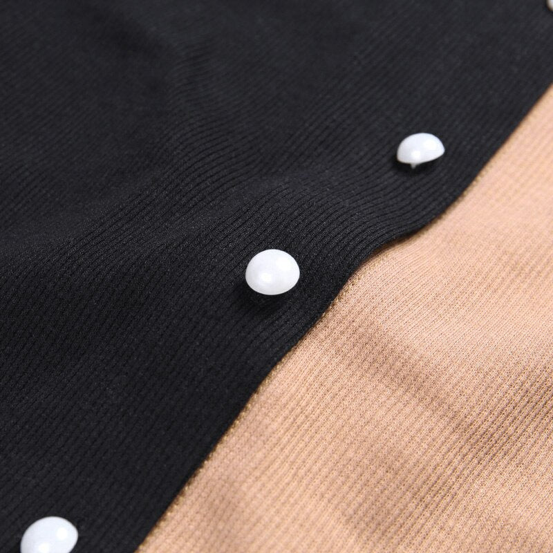 Women's Autumn Cotton Buttoned Long Sleeve Cardigan