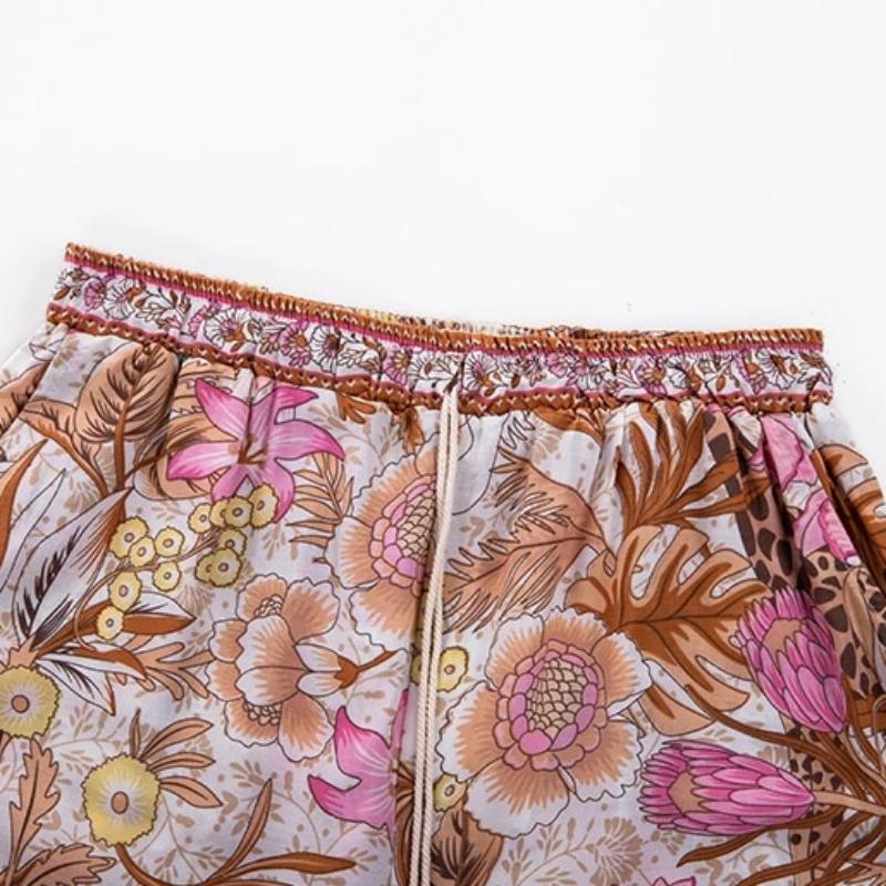 Women's Summer/Autumn Floral Shorts
