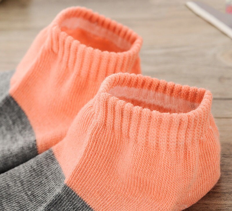Women's Spring/Summer Cotton Socks | 5 Pairs Set