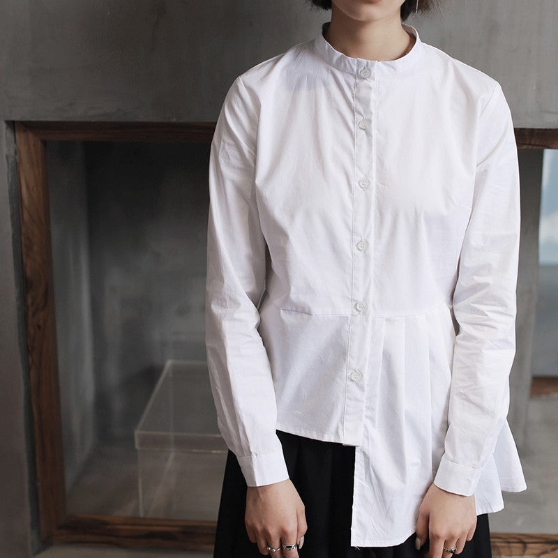 Women's Spring Casual O-Neck Long-Sleeve Shirt