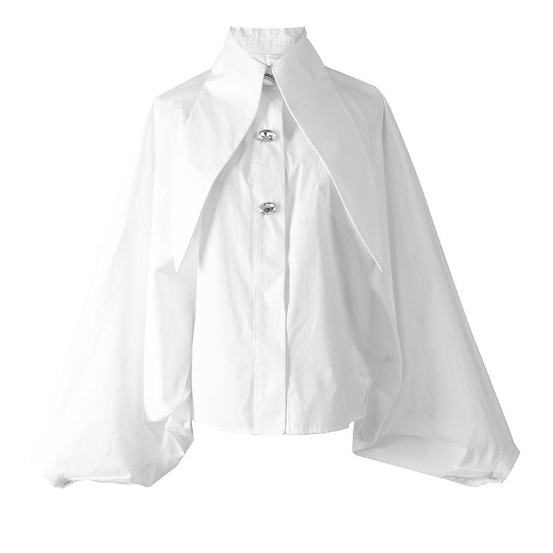 Women's Spring/Summer Casual Cotton Long-Sleeve Shirt