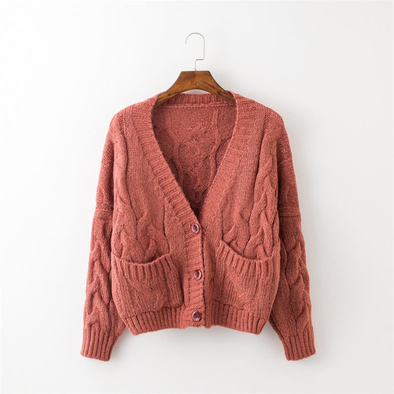 Women's Winter/Spring Casual Knitted Long-Sleeved Cardigan