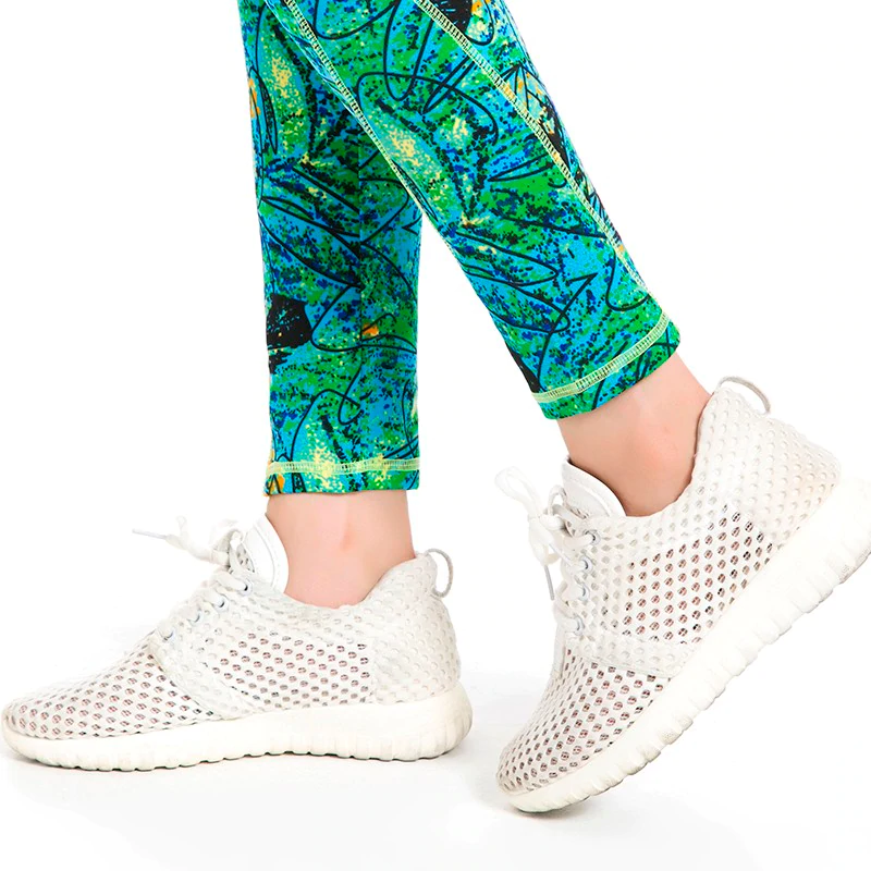 Women's Summer Casual Spandex High-Waist Leggings With Print